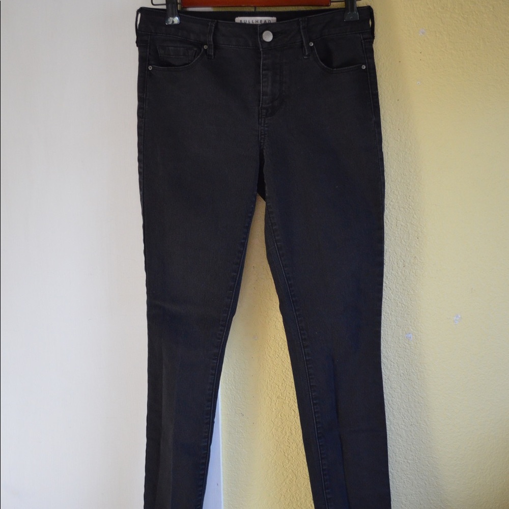 Black Bullhead Denim Skinny Jeans